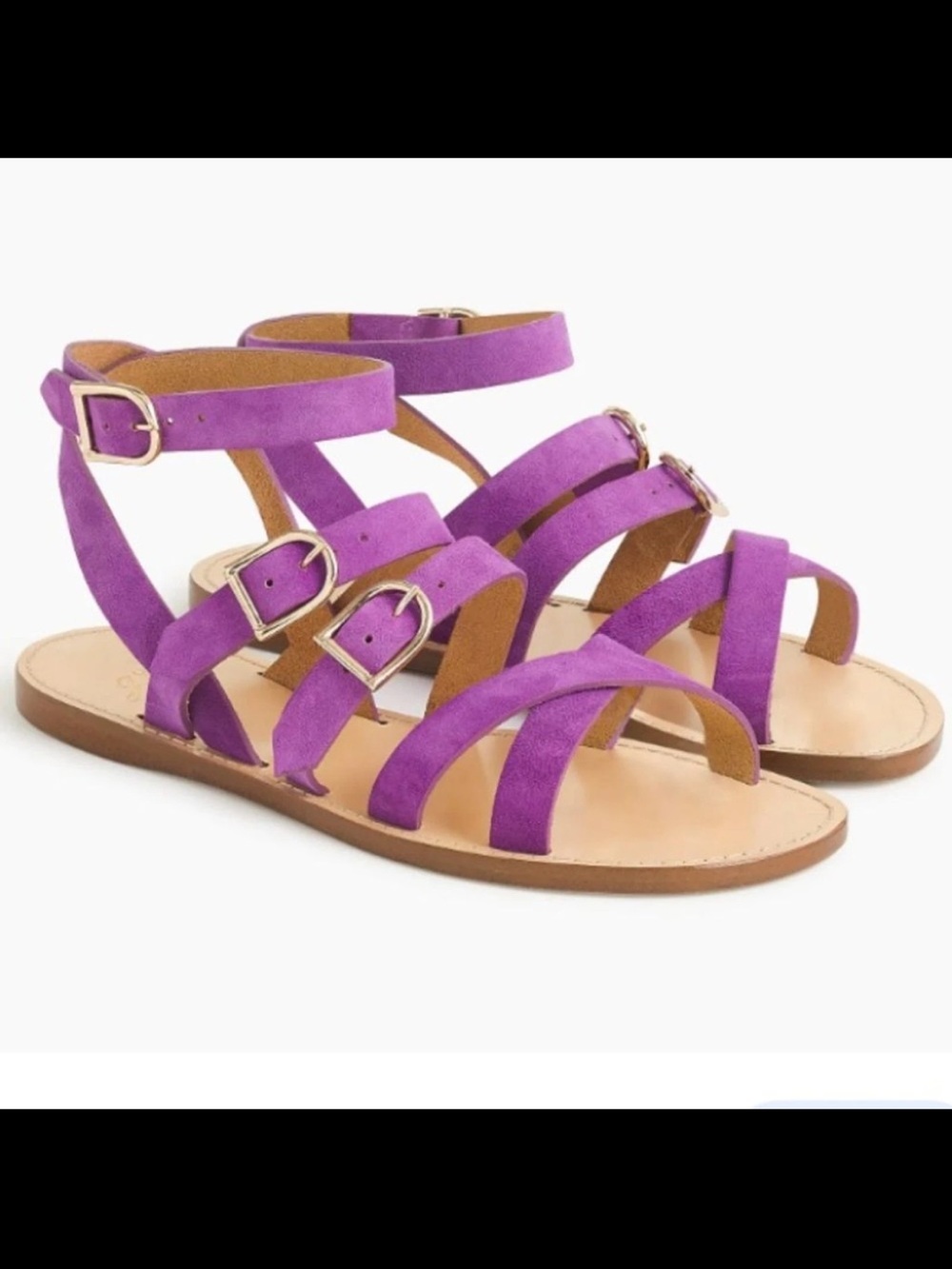 J. Crew Suede Strappy Sandal